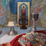 26 апреля 2022, Литургия в домовой церкви в честь святителя Тихона Задонского (Тверь)