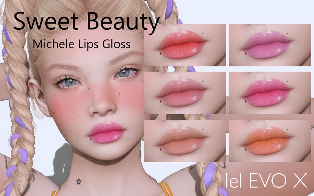 99L Sweet Beauty – Michele Lips Gloss for Lelutka EVOX