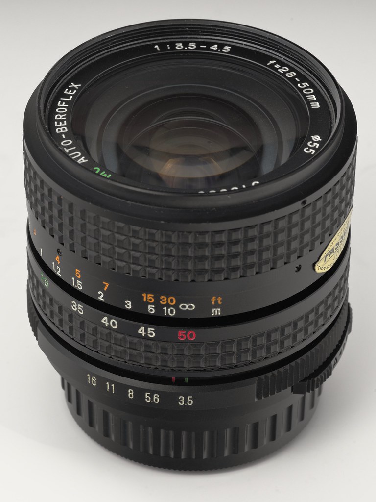 Obiettivo Zoom Beroflex MC Auto Zoom 35-70mm F/3.5-4.5 – Attacco Praktica-B – Nuovo