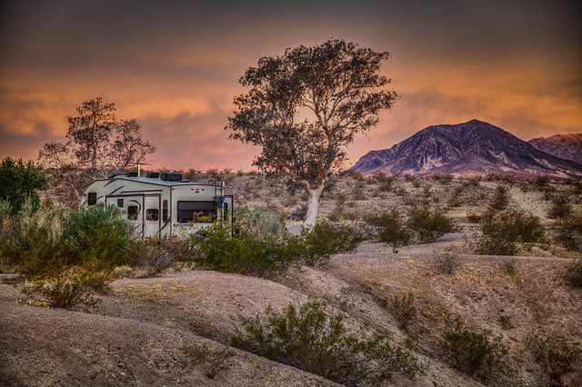 Desert Camping Near Las Vegas
