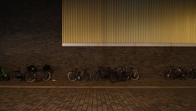 Wall and bikes