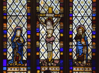 crucifixion (15th Century, 19th Century restored)