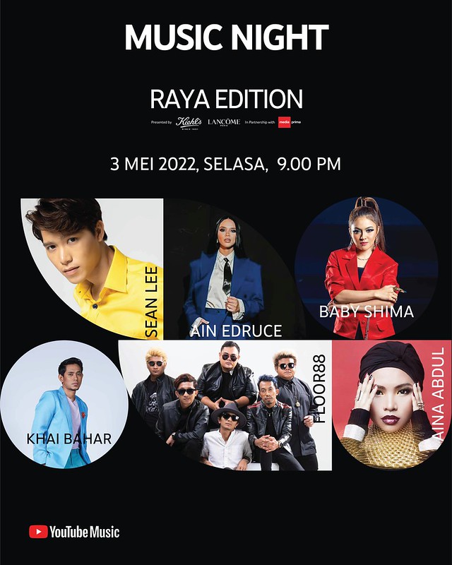 Youtube Menyatukan Rakyat Malaysia Dengan Music Night Bertemakan Raya Yang Pertama