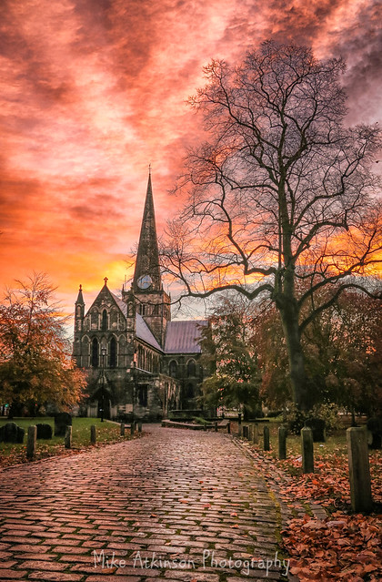 Autumn Sunrise At St. Cuthbert's (Revisited).