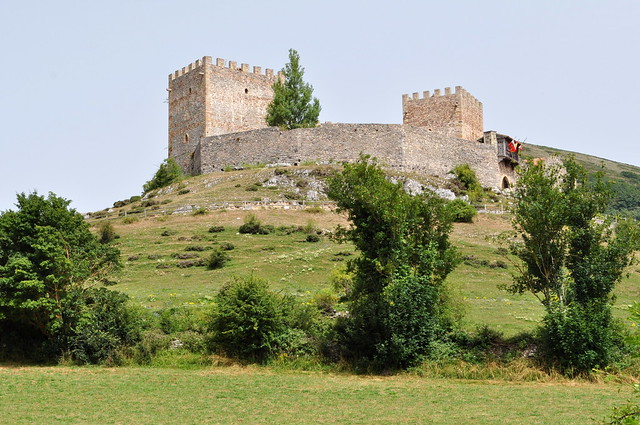 Château de San Vicente, XIIIe-XIVe siècles, Argüeso, Hermandad de Campoo de Suso, comarque de Campoo-Los Valles, Cantabrie, Espagne