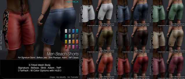 MPP - Men Beach Shorts