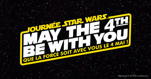 “May The 4th Be With You”, la journée la plus “Star Wars” de l’année revient au Parc Disneyland le 4 mai prochain