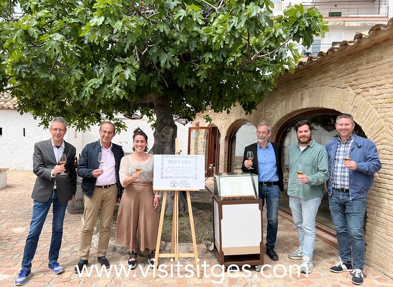 La etiqueta de vino más antigua de Cataluña es de Malvasía de Sitges