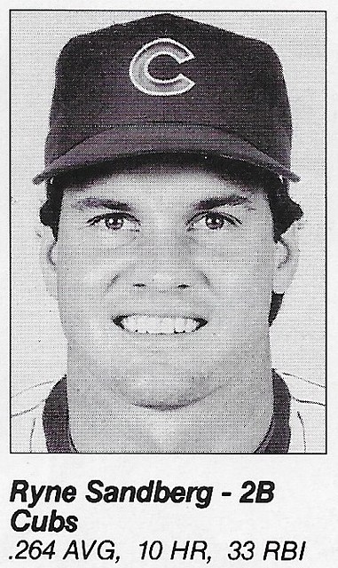 1989 All-Star Program Inserts - Sandberg, Ryan