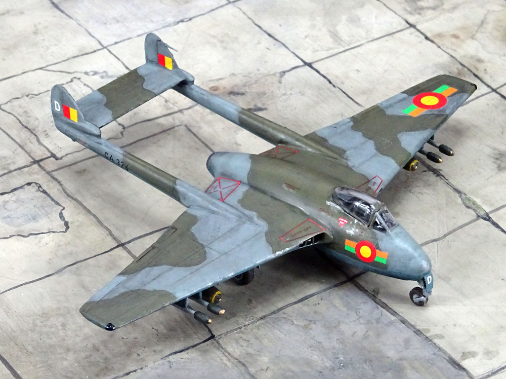 1:72 De Havilland DH.100 'Vampire' FB.56; 'CA 324/D', Roya… | Flickr