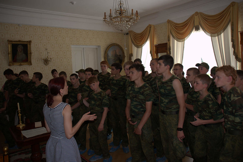 Учащиеся школ Белинского района, участники военных сборов, 2018