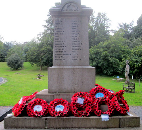 Great War Names Barnard Castle War Memorial