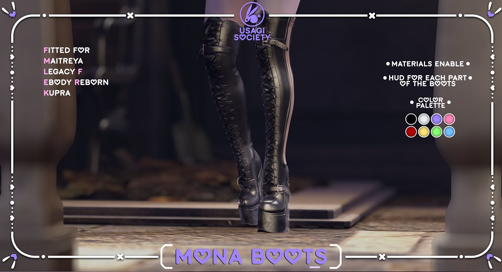 Mona Boots at @Kinky Event