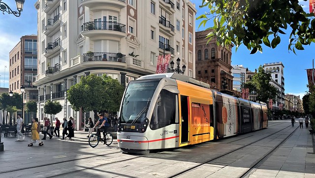 Tramway Sevilla Spain / Strassenbahn Sevilla Spanien 2022