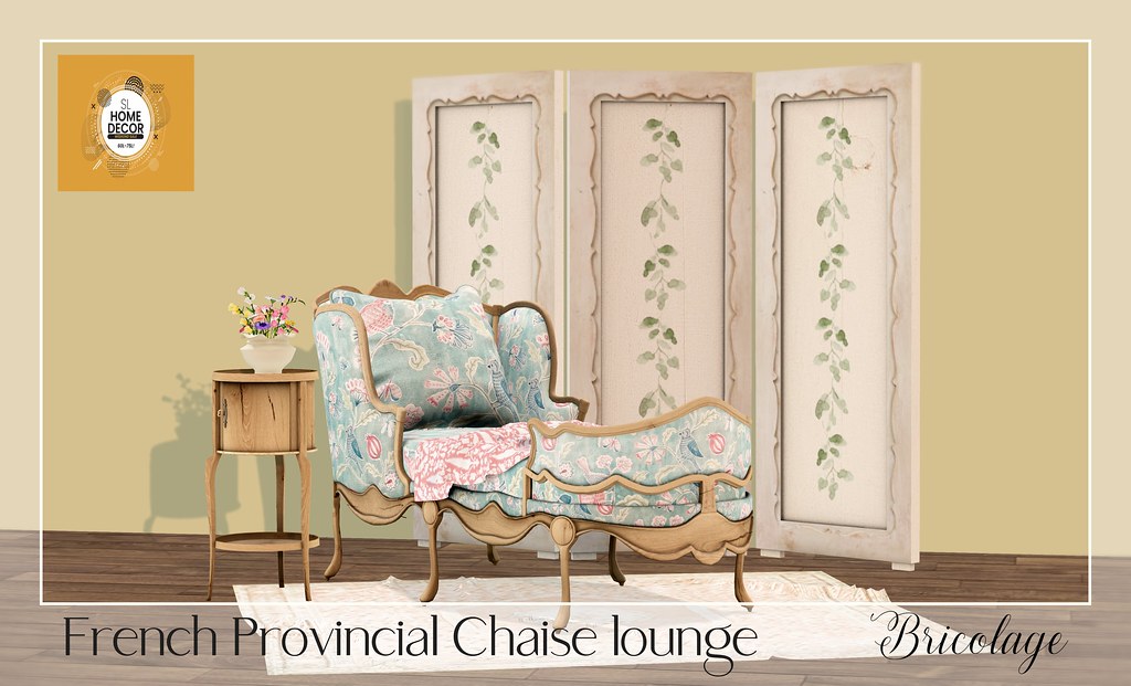 Bricolage French Provincial Chaise Lounge