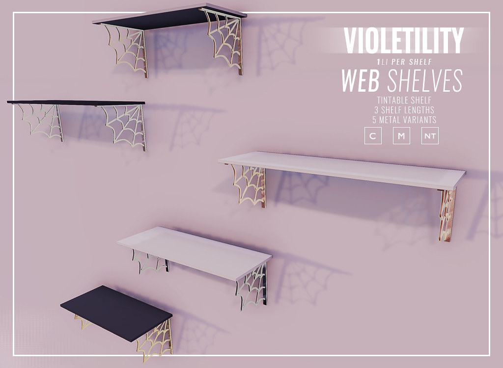 Violetility – Web Shelves
