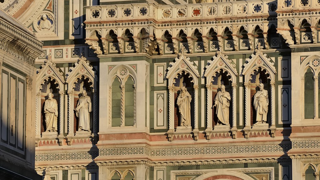 Five saints, one architect - Cattedrale di Santa Maria del Fiore (Duomo), Florence..