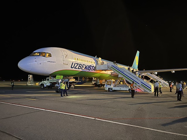 Uzbekistan Airways (O‘zbekiston Havo Yo‘llari), Boeing 757-23P, UK75701 (UK-75701), (MSN: 30060 Line No.: 875)