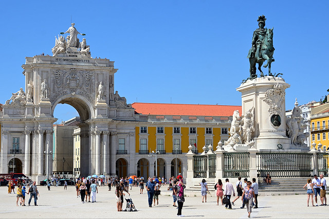 Lisboa. Plaza del Comercio