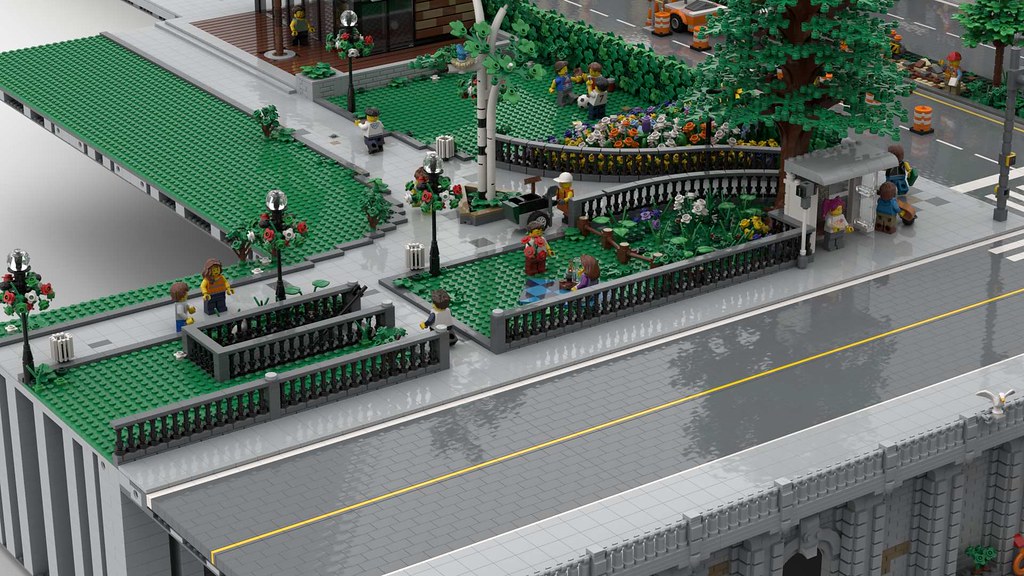 LEGO city main park