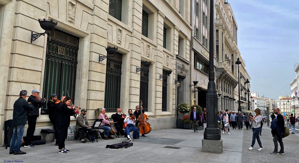 Madrid . Calle Alcalá.