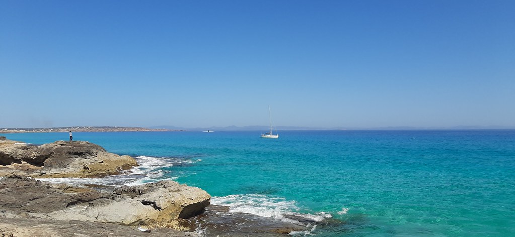 Caló de Sant Agustí, Formentera, 17 abril 2022