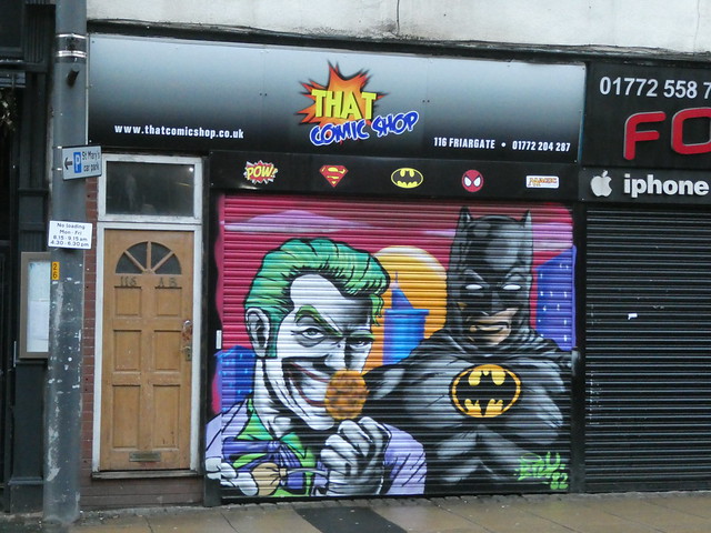 Wall Art - Preston, Friargate [Comic Shop] 220109