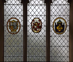 Heydon heraldic glass