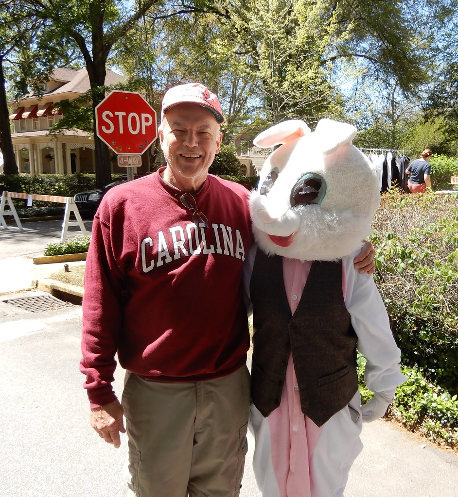 me and Easter bunny