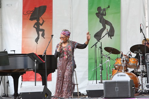 Betty Shirley Band at Jazz Fest - April 29, 2022. Photo by Michele Goldfarb.