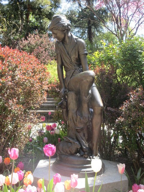 2022 Peter Pan Bronze Statue - Carl Schurz Park NYC 3386