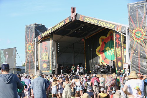 Third World at Jazz Fest, Congo Square Stage - April 29, 2022. Photo by Michele Goldfarb.