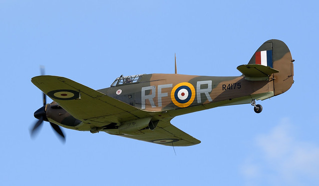 RAF Hawker Hurricane G-HURI  R4175  RF-R 303 Polish Squadron