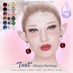 Tart Cherry Earrings [GIFT] [SLFO]