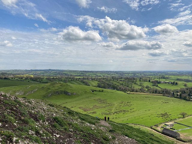 A view from Thorpe Cloud - Dovedale, Derbyshire # 2
