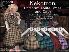 [Nekotron] Detective Lolita Dress and Cape
