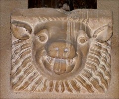 happy sheep (19th Century, photographed May 2006)