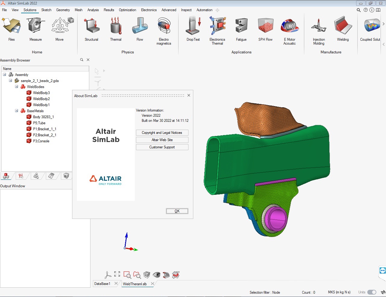 Working with Altair SimLab 2022.0 full