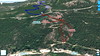 Photo 3D du secteur Sapara Vardata - Cuva avec les traces des deux groupes de l'operata du 30/04/2022