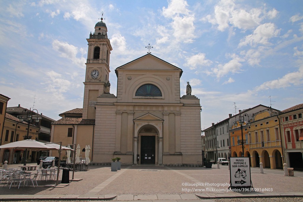Brescello, Chiesa di Santa Maria Nascente | The town is famo… | Flickr