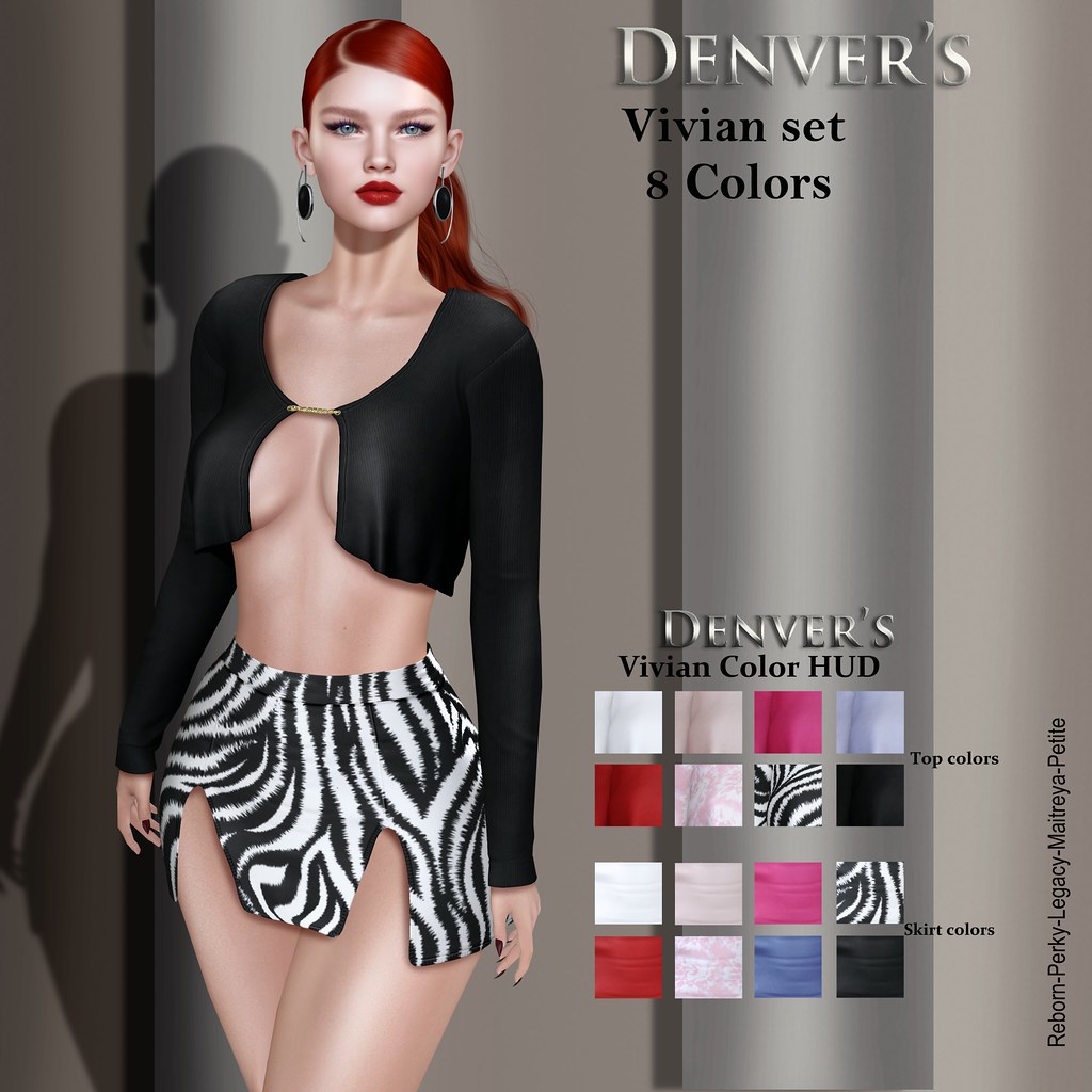 Denver's Vivian set in 8 Colors