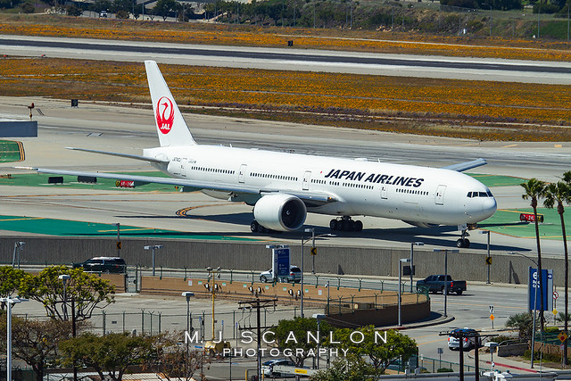 JA740J Japan Airlines | Boeing 777-346ER | Los Angeles International Airport