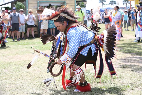 Native Nations Intertribal Pow Wow at Jazz Fest - April 30, 2022. Photo by Michele Goldfarb.