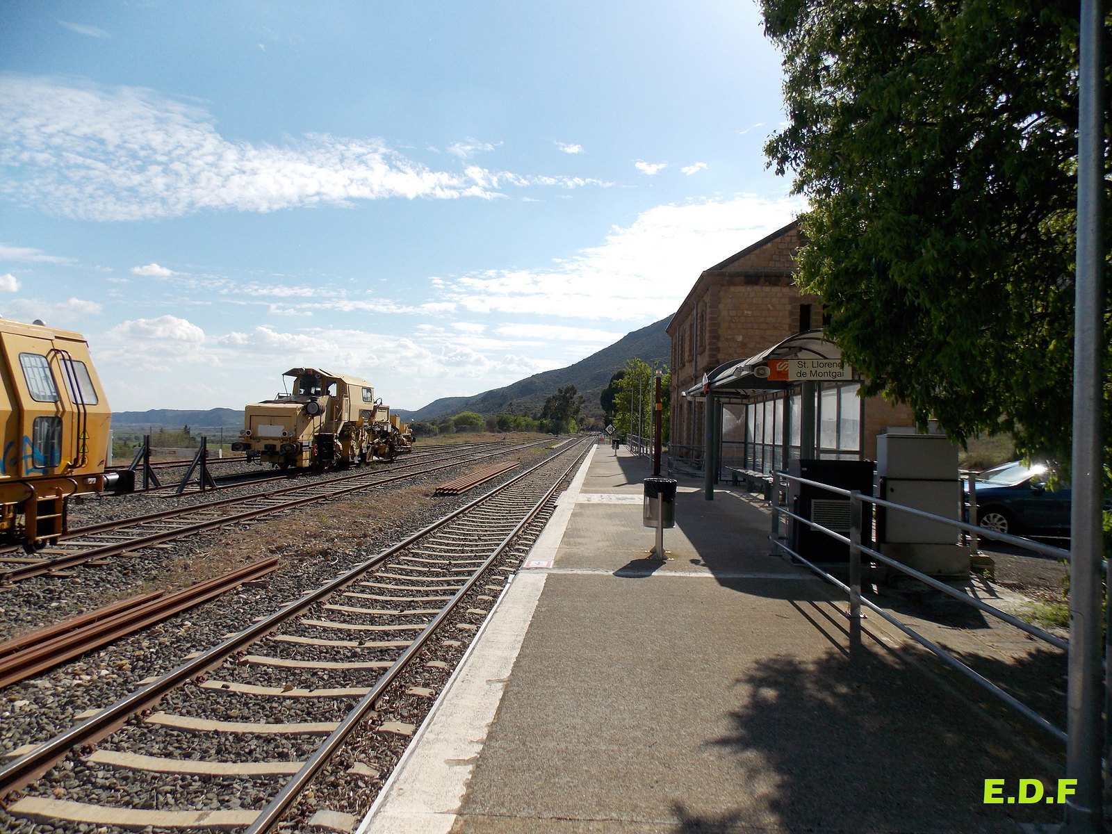 Estación de Sant Llorenç de Montgai V