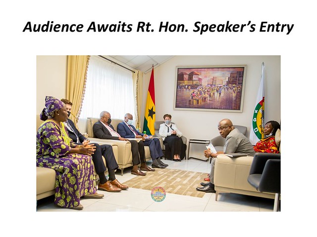 Ghana-2022-03-29-UPF-Africa Delegation Meets with Ghana’s Speaker of Parliament