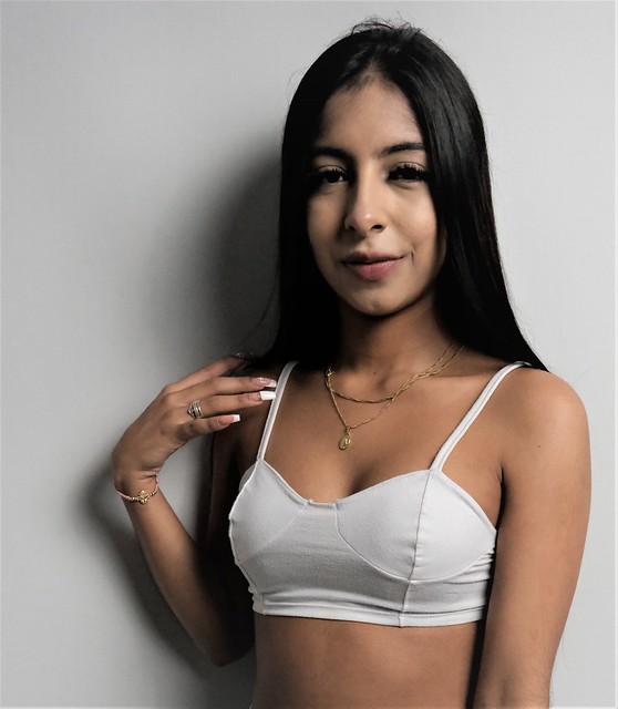 Portrait of Luisa in White Top