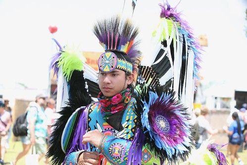 Native Nations Intertribal Pow Wow at Jazz Fest - April 30, 2022. Photo by Michele Goldfarb.