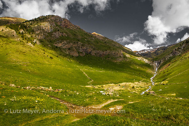 Andorra nature - mountains: Vall d'Orient, Andorra, Pyrenees