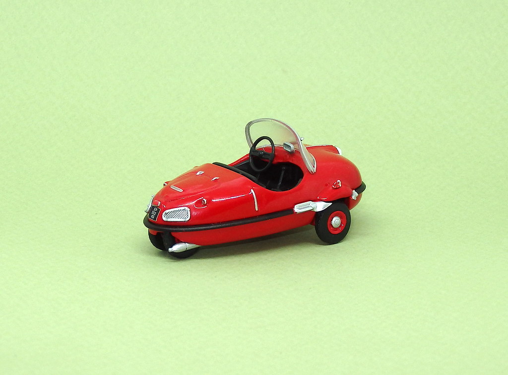 Voiture Miniature Altaya 1/43 - Micro Voitures D'Antan N°9 - Avolette Record De Luxe 1956 - Neuf