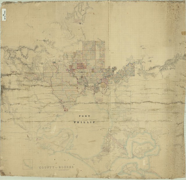 County of Bourke, compiled by A. G. Maclean, May 1845